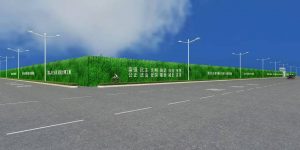 電力應急物資儲備基地臨時圍擋建筑項目竣工簡報